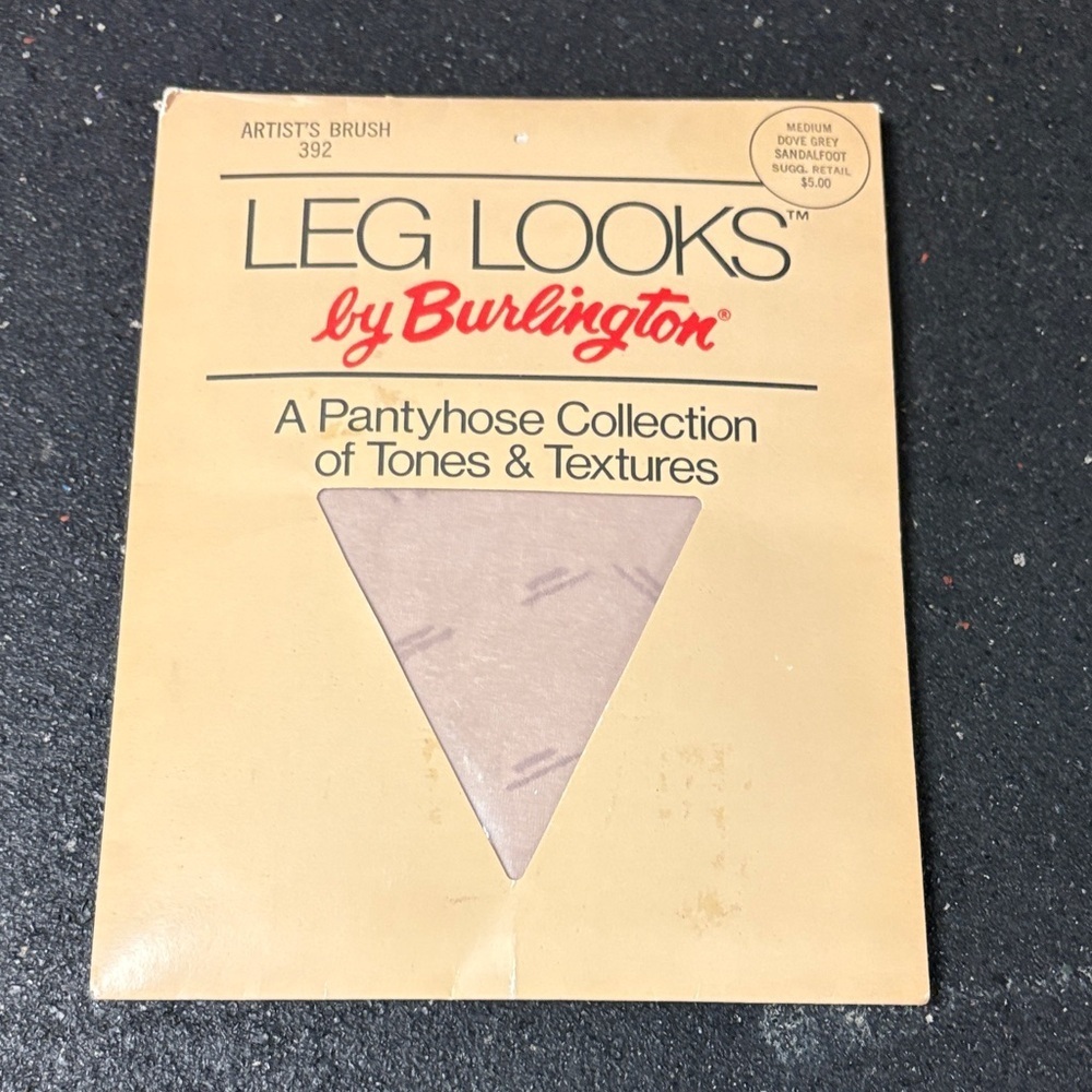 Vintage Leg Looks Artist Brush Dove Great Tights Medium